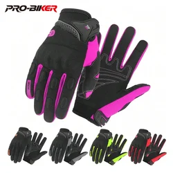 Motorcycle Gloves Summer Mesh Breathable Moto Gloves Men Full Finger Touch Screen Motocross Gloves Touch Screen Cycling Gloves
