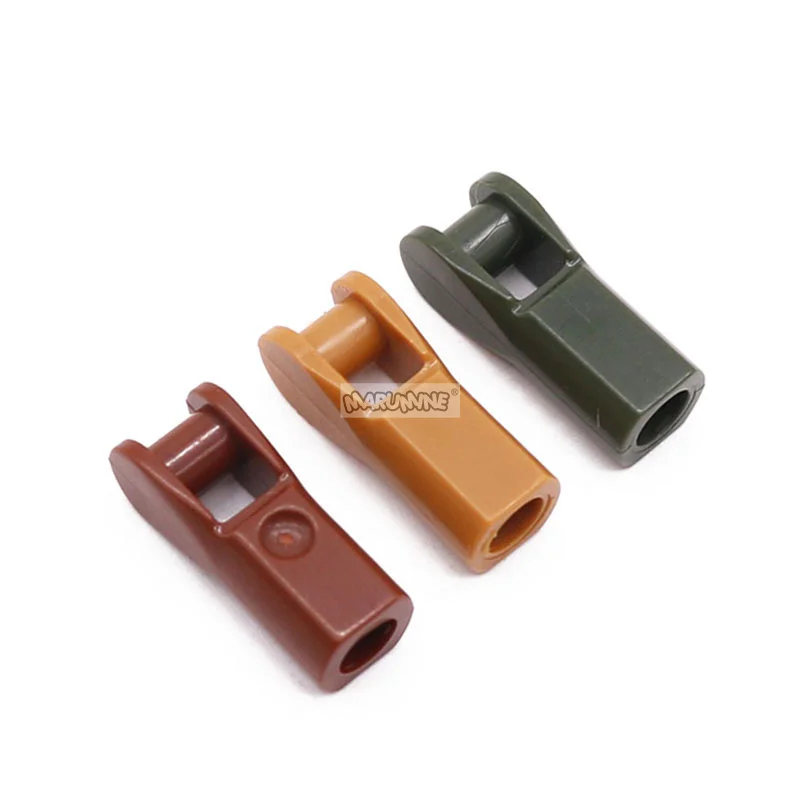 MARUMINE-Mecânica Handle Bar Bracket Blocos Modelo Peças, MOC 23443, Tecnologia Bricks Brinquedos, DIY Presentes de Natal Acessórios, 50Pcs