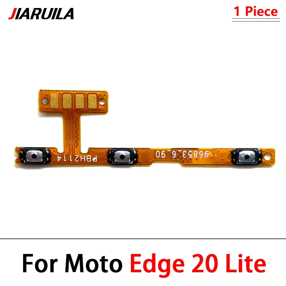 For Moto Edge 20 Lite Pro Edge 30 Fusion Neo Ultra Edge 40 Plus Power ON OFF Mute Switch Control Key Volume Button Flex Cable