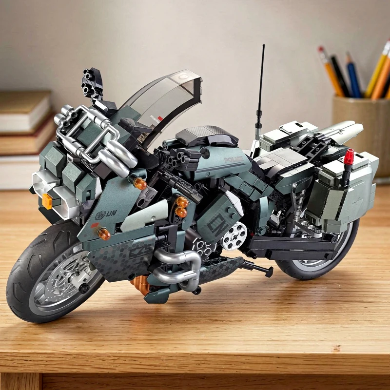 Military Fighter Jet Building Blocks Inflatable Style Aircraft Model Construction Toy for Kids Desk Display STEM Gift 전투기 블록 장난감