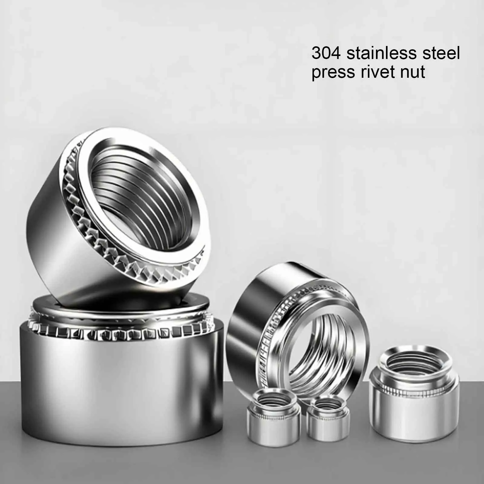 2/20pcs 304 Stainless Steel Self Clinching Nut Press Fit Sheet Metal Nut CLS M2 M2.5 M3 M4 M5 M6 M8 M10