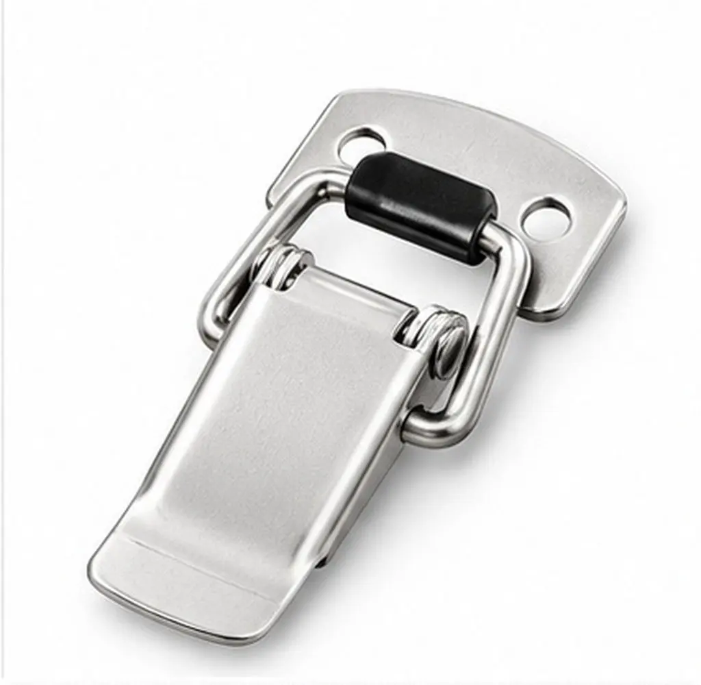 10Pcs Stainless Steel Toggle Latch Heavy Duty Spring Loaded Cabinet for Drawer Cupboard Tool Chest Barn Crate Hasp