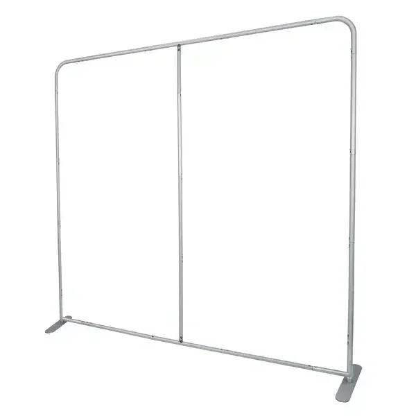 8ft Aluminum Square Backdrop Stand,double Side Personal Customized Cover,for Birthday Party and Wedding Background Decoration