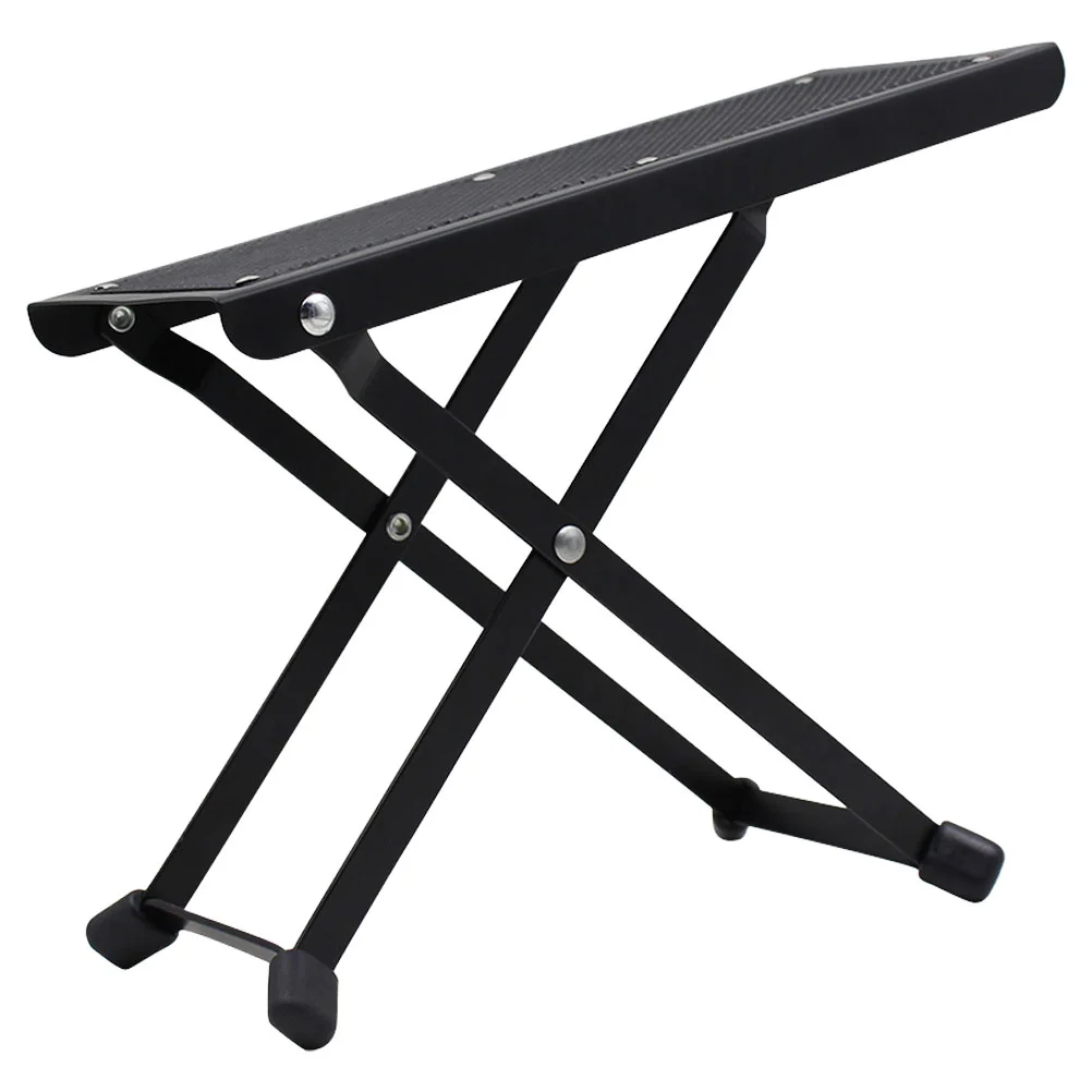 Guitar Step Stool Chair Stools Footstool Rest Pedals Thickened for Guitarists Adults Iron Accessories