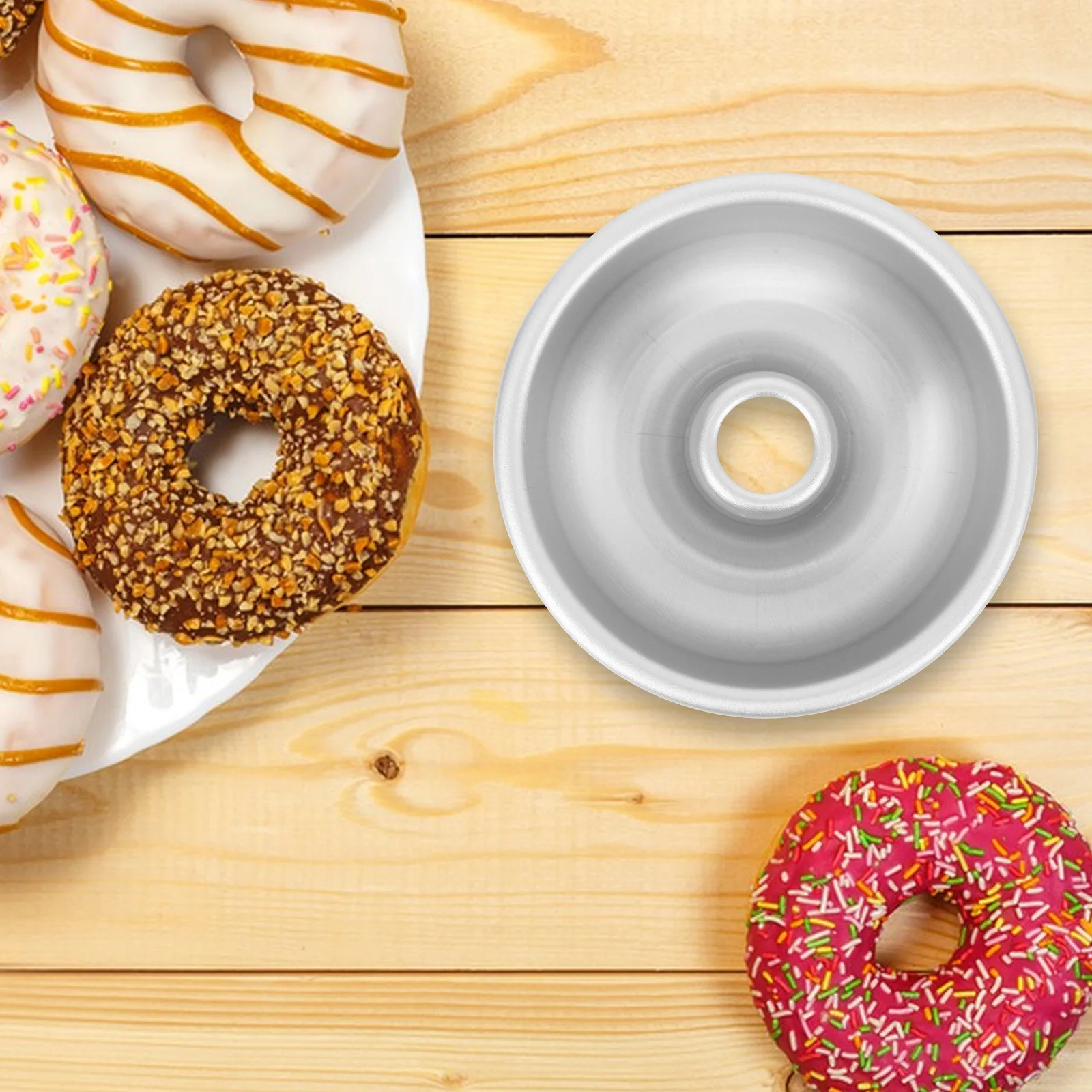 

Aluminum Alloy Cake Pan Baking Mold Nonstick Food Safe for Home Kitchen Cake Making Supplies Baking Mold for Kitchen