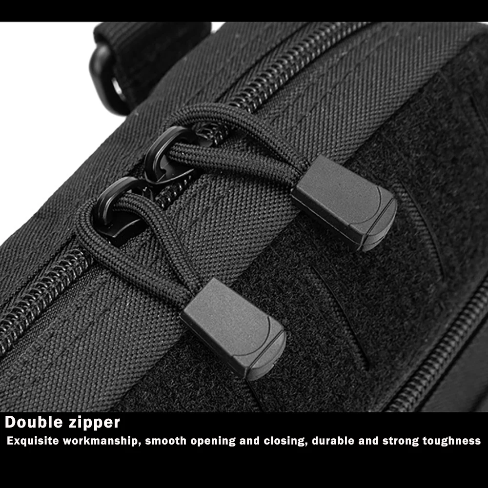 Tactical Molle EDC Pouch Outdoor First Aid Kit Pouch Waist Pack Emergency Utility Tool Pouch Hunting Bag For Camping Hiking view 3
