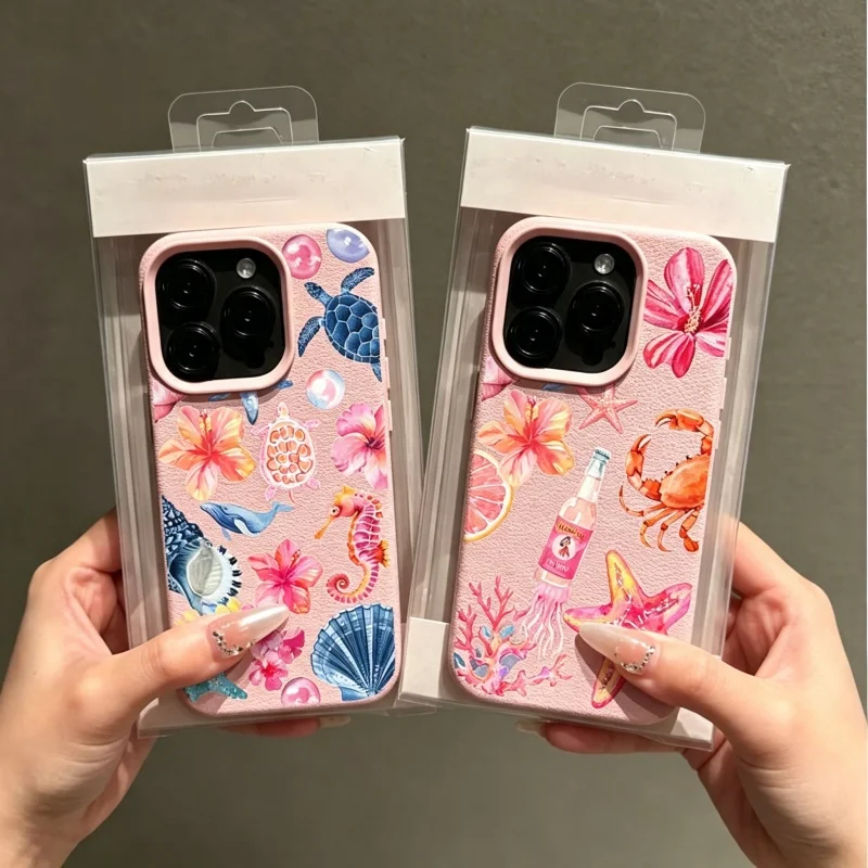 Sea Turtle Marine Life Phone Case For Samsung Galaxy S26 S22 S23 S24 S25 Plus Ultra FE A57 A37 A27 A07 A36 Marine Organism Cover