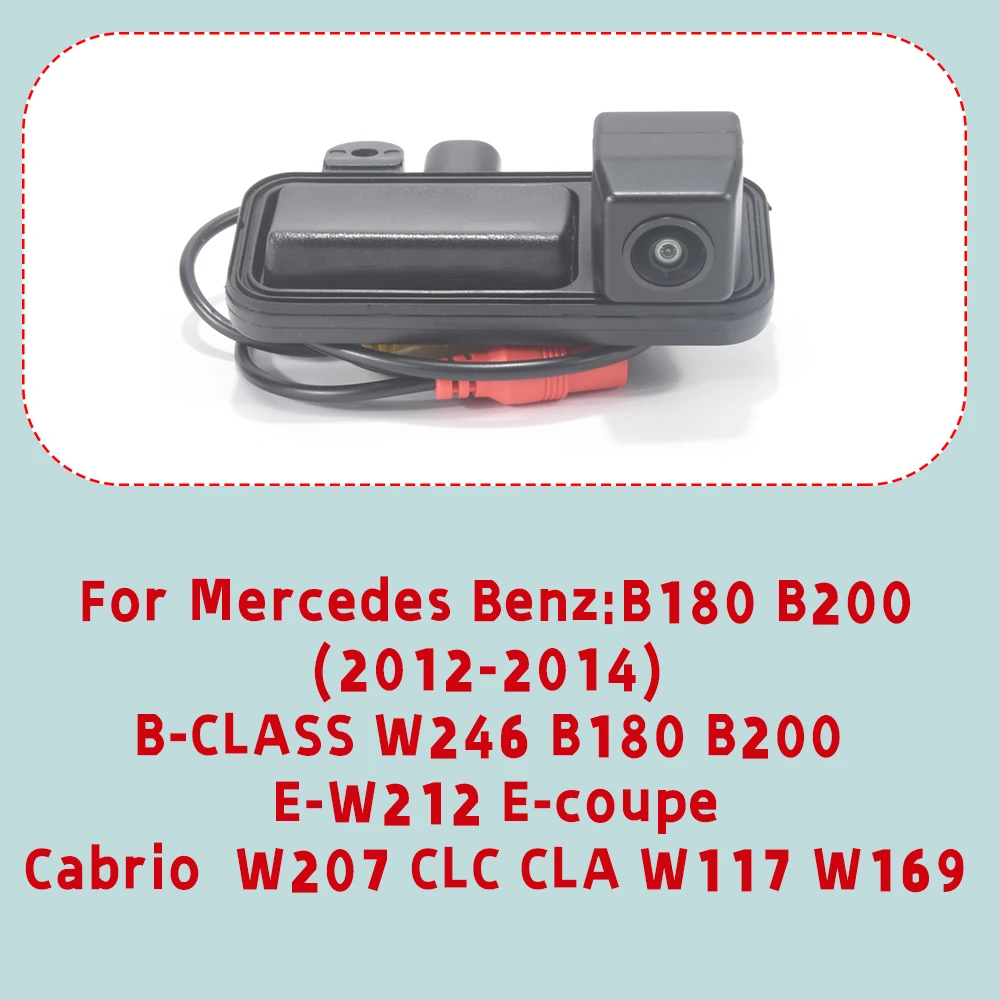كاميرا بمقبض صندوق السيارة AHD 1080P HD لسيارة Mercedes Benz B Class W246 B180 B200 W212 E Class W207 C/CLC W203 E200 #5