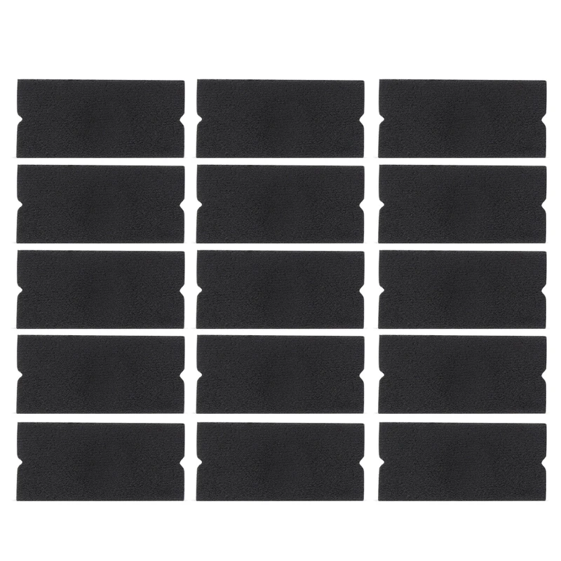 

15x Felt Fabric Cloth for Card Squeegees Spare Protector Carbon Fiber Vinyl Car Wrap No Scratch Scraper Window Tint Tool