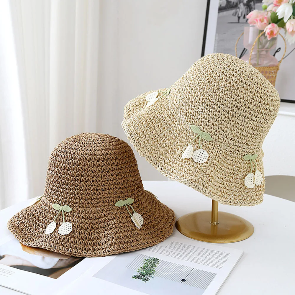 Sommer-Sonnenhut für Damen, breite Krempe, atmungsaktiv, Strand-Fischerhut für Sonnenschutz, Reisen und Outdoor-Aktivitäten, Sonnenhut, neu