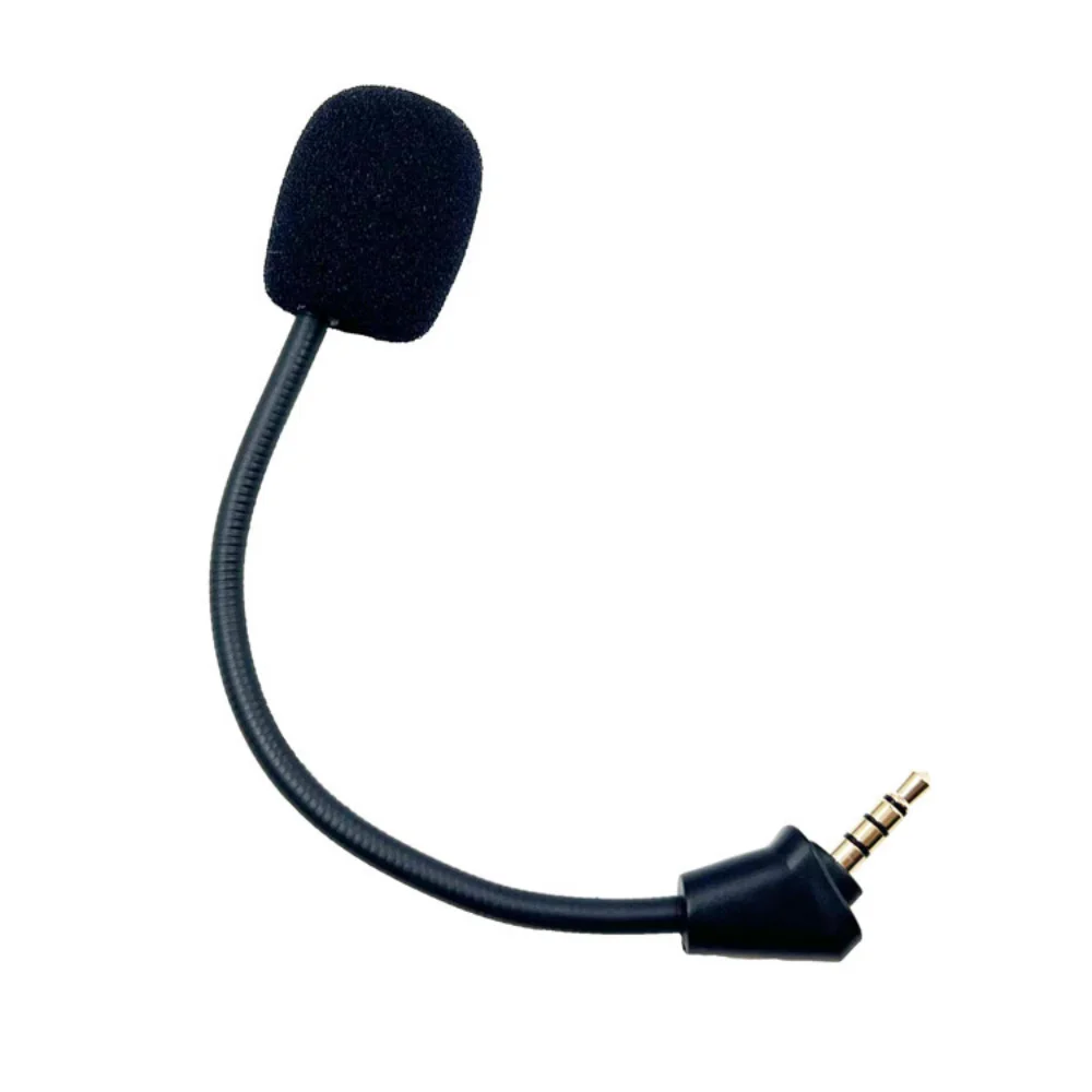 Replacement Game Mic 3.5mm Microphone for Kingston HyperX Cloud 2 II Wireless HHSC2X-BA-RD/G Gaming Headsets Headphones