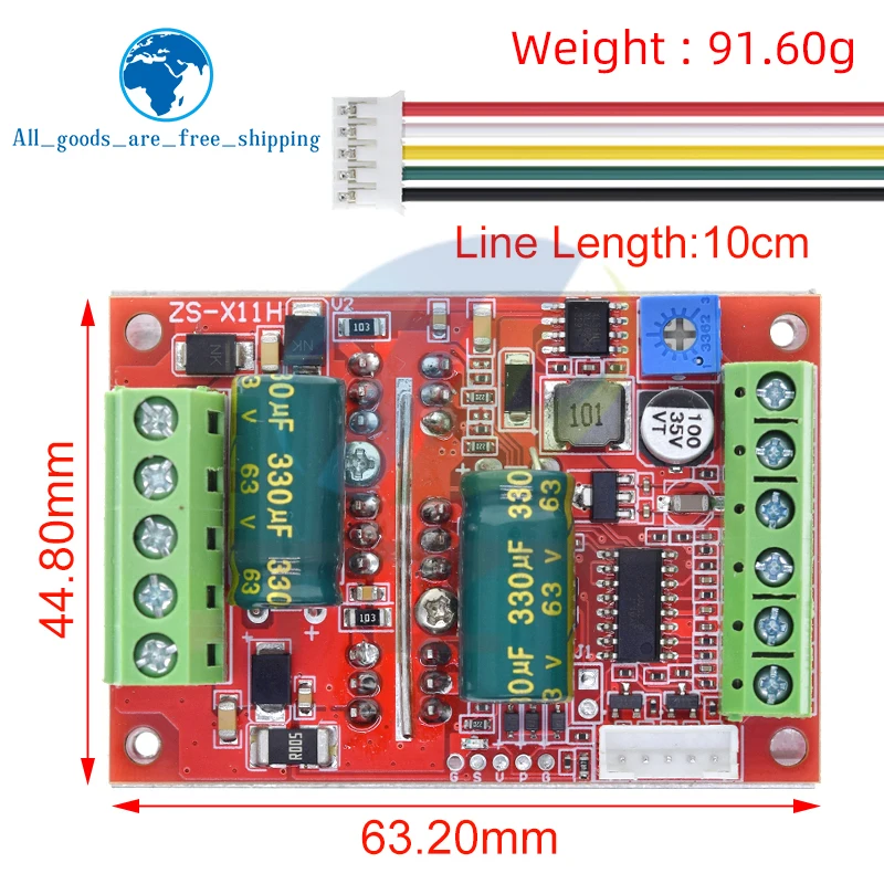 Dc 6-60V 400W Bldc …