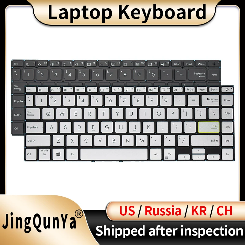 

US/RU/Russian/Korean Laptop Keyboard For ASUS Vivobook S14 S433 S433E S433F S433J ,X421 X421E X421F X421J ,M433 M433I,E410 E410M