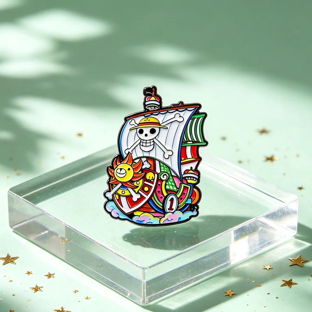 9-teiliges Anime-Piraten-Emaille-Pin-Set, Cartoon-Schiff-Broschen für Rucksäcke, Hüte, Reversnadeln, Abzeichen für Fans, Geschenke, Cosplay-Zubehör – Detail 3