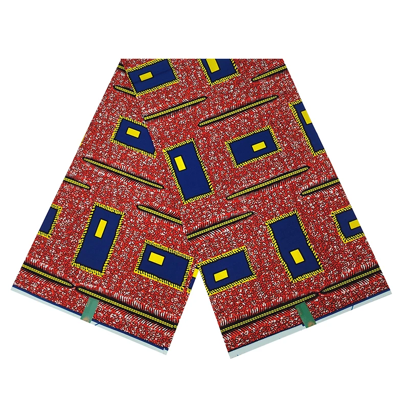 Authentic African Male Feminine Print Wax Fabric High Quality Nigerian Fabric 2024 Ghanaian Style Pane Ankara 100%Cotton Sewing