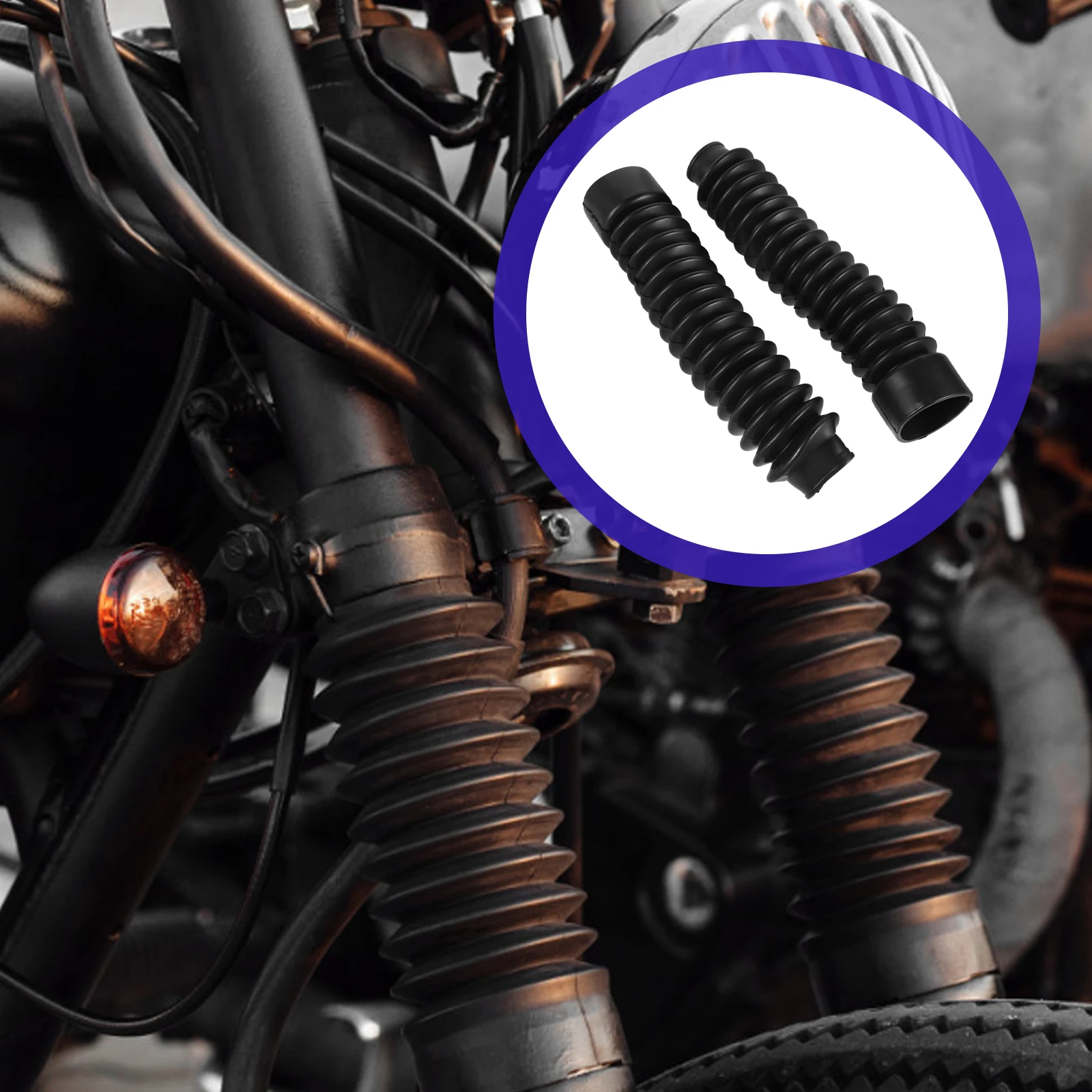 

1Pair Rubber Front Shock Absorber Sleeve Motorcycle Shock Protection Cover Motorbike Accessories Motorcycle Accessories