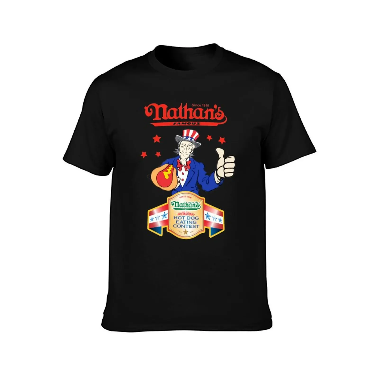 Joey Chestnut Nathans Hot Dog Eating Fourth Of July 2021 T-Shirt Dry Fit Athletic Short Sleeve Shirt T-Shirt