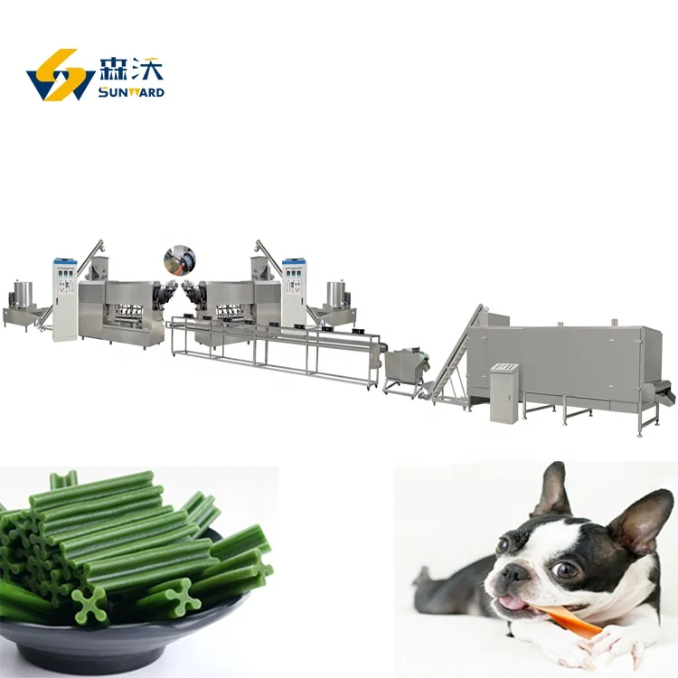 Fabrik Fabrik Jinan Heißer Verkauf Automatische Hundefutter Machen Maschine Fischfutter Extruder