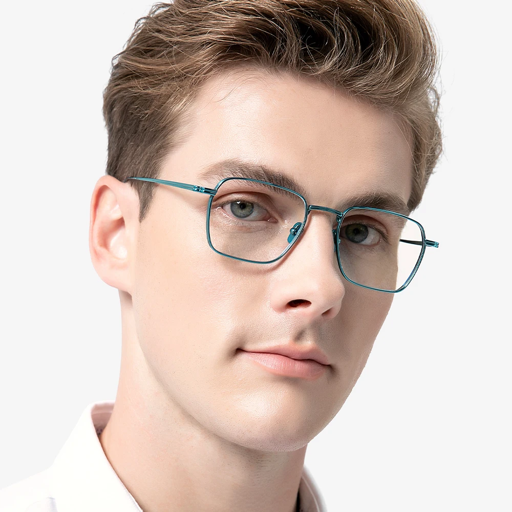 FONEX Titanium Glasses Frame Women Brand Design Retro Vintage Ultralight Square Eyeglasses Men Japanese Big Size Eyewear 85728
