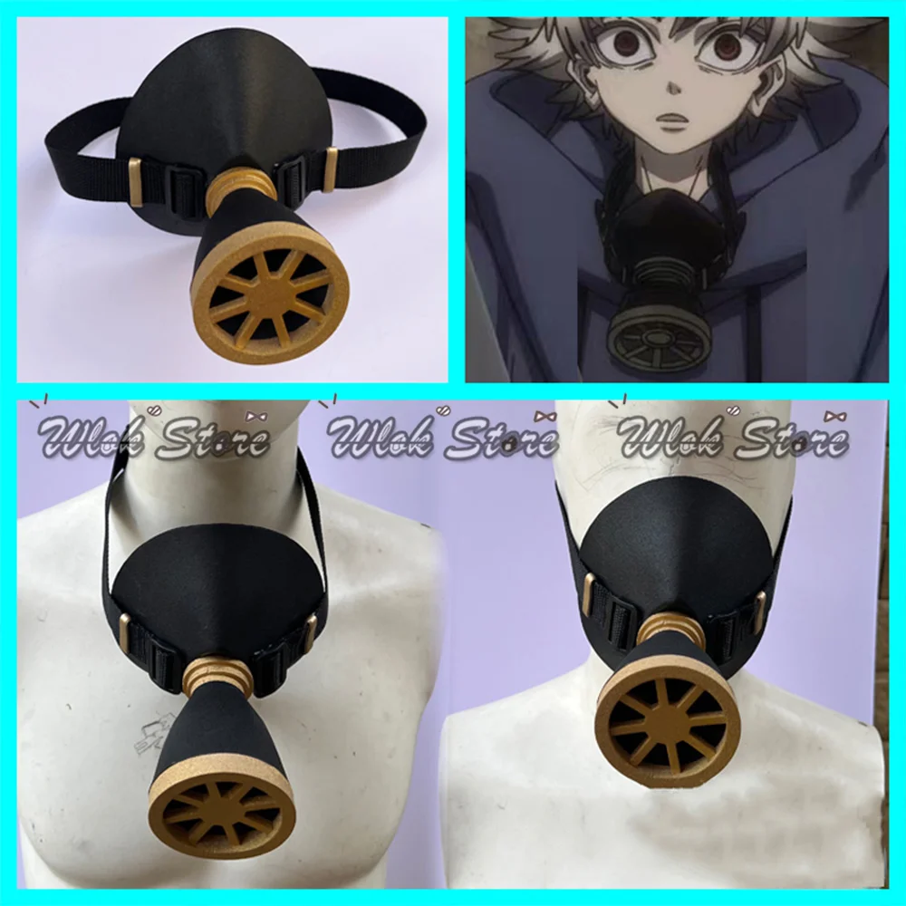 Anime GACHI AKUTA Rudo Surebrec Cosplay accessoires masque EVA masque à gaz pour hommes femmes Halloween fête carnaval jeu de rôle accessoires