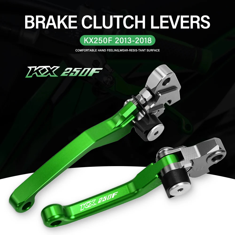 Pivot Brake Clutch Levers For Kawasaki KX250F 2013-2015 2016 2017 2018 Motorcycle Accessories Dirt Pit Bike Brakes Handles Lever