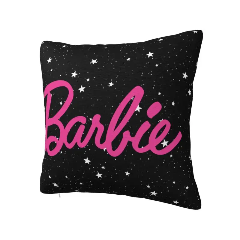 Custom Luxury Barbie Cushion Covers 45x45cm Soft Throw Pillow Case for Sofa Car Square Pillowcase Living Room Decoration