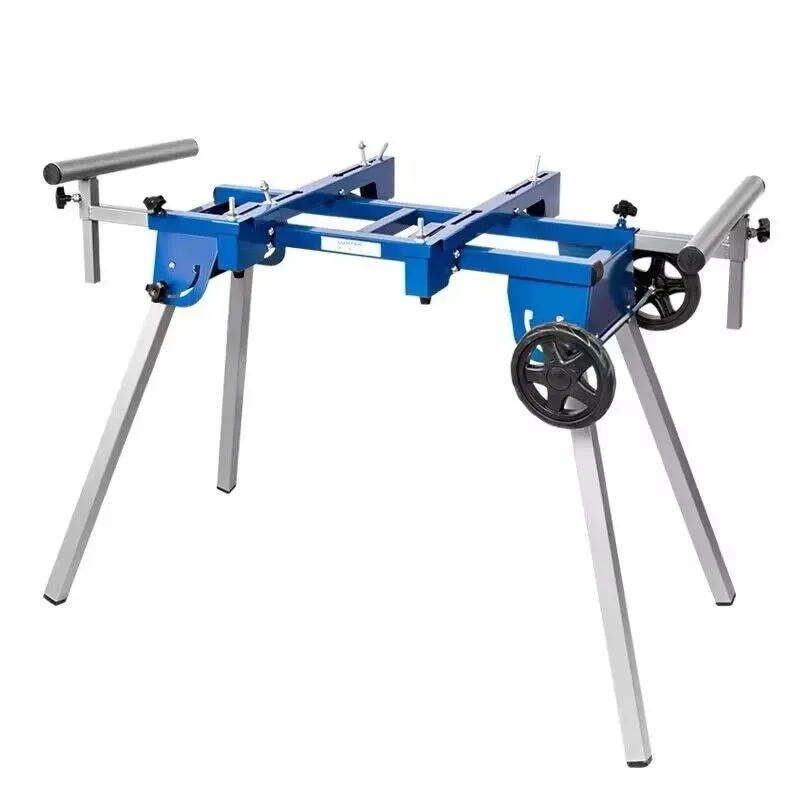 8110  Useful Woodworking Multifunctional Cutting Machine Stand Aluminum Machine Miter Saw Workbench Portable Foldabl