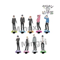Yarichin Club Anime Button Pin Metal Badge Kawaii Yuri Ayato Yui Tamura Brooch Bag Coat Accessories Jewelry Fans Collect Gifts