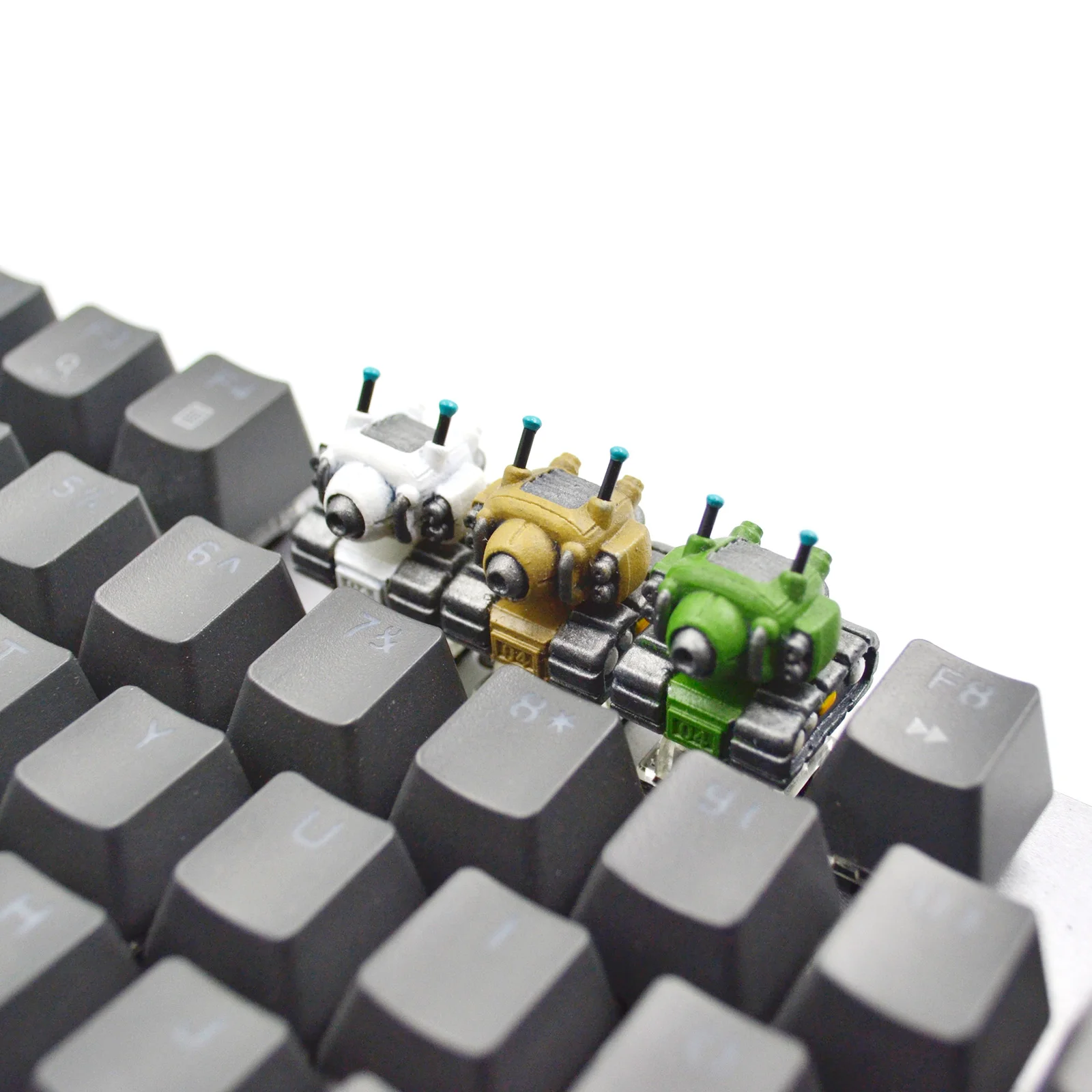 Tank Keycaps Keycaps Resin Custom Cross Axis Mechanical Keyboard Gift