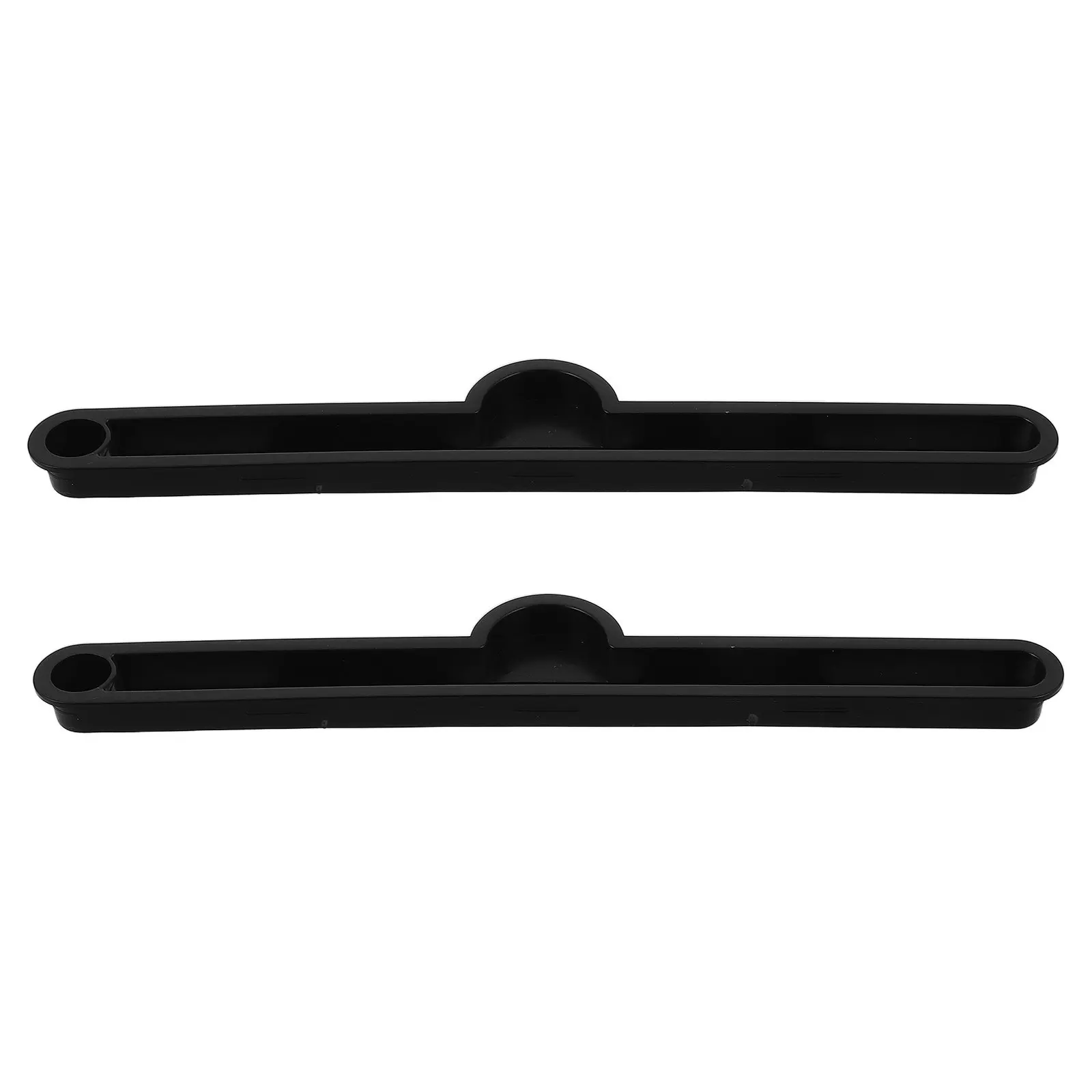 

Folding Desk Hardware with Tabletop Tablet Groove Portable Desk Slot Rail for Home Office Lap Table Black Plastic Bracket