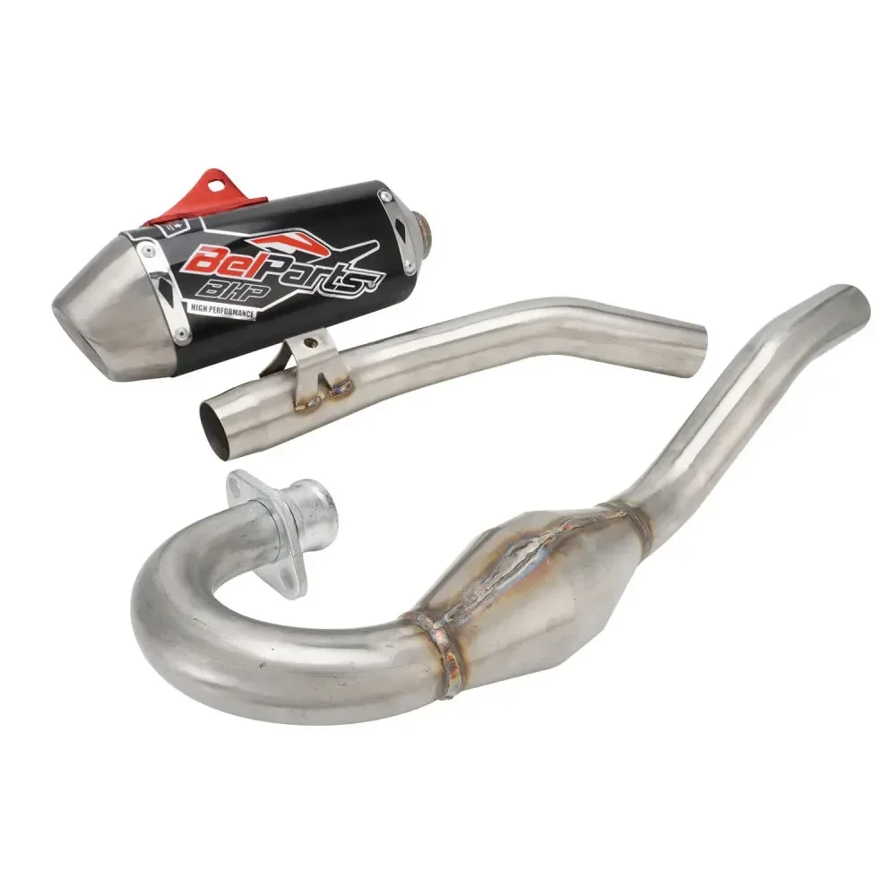 JFG Dirty Bike  CRF 230 Motorcycle Red Exhaust  Pipe For HONDA