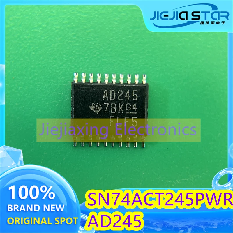 (5/20pieces) SN74ACT245PWR AD245 SMD TSSOP-20 transceiver chip New original electronics spot