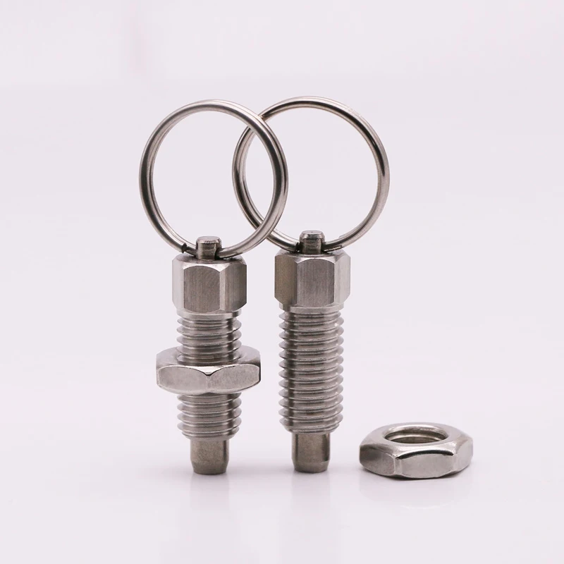1PCS Pulling Ring Knob Plunger Dividing Spring Positioning Locking Pin Hand Held Tightening Screw Indexing Pin Accessories