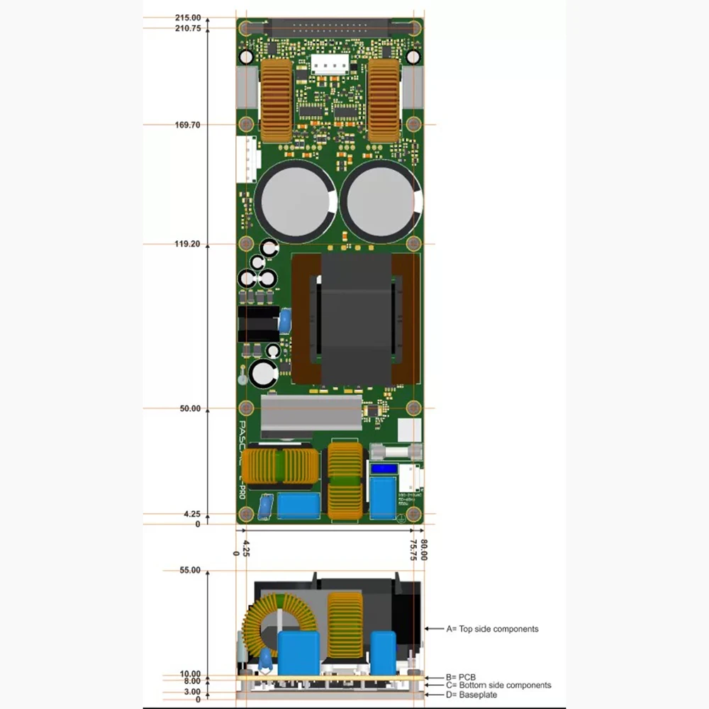 Imagem -04 - Módulo Amplificador de Potência Digital Parte