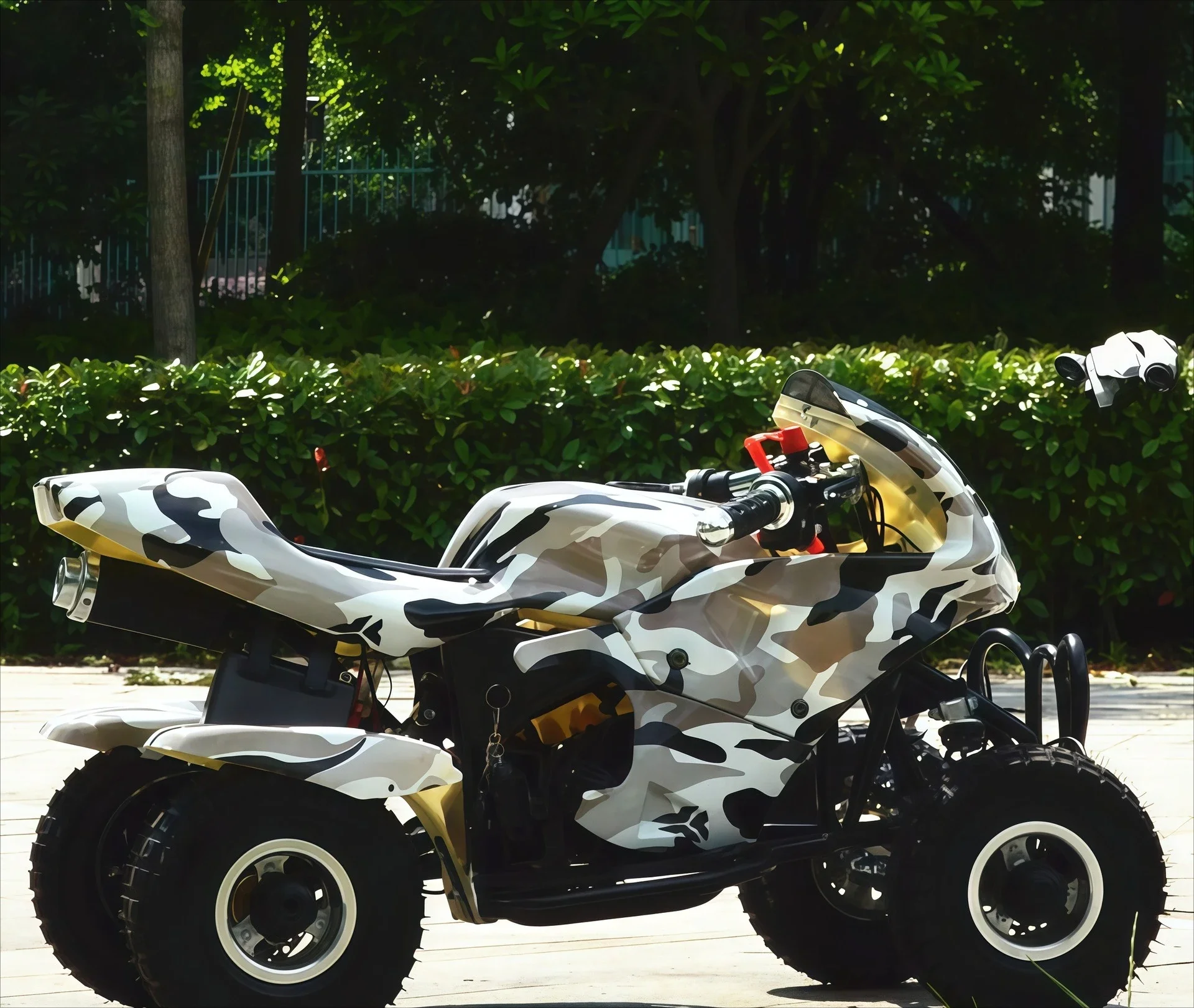 ATV Mini Four Wheel Pedal All Terrain Competitive Rental Motorcycle