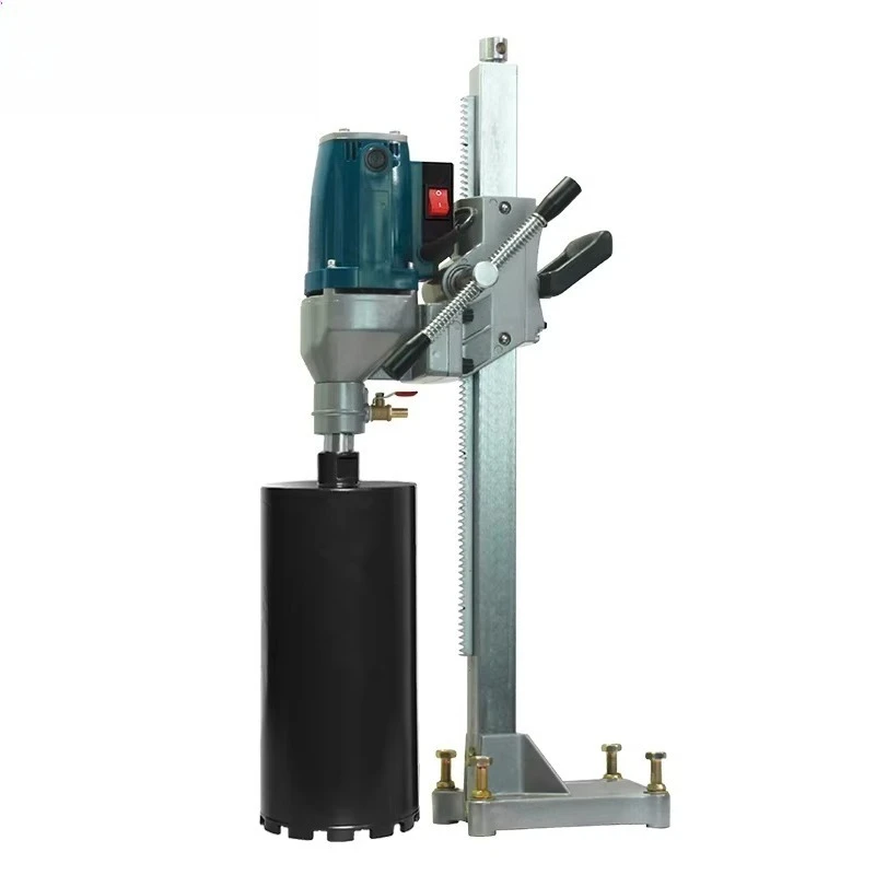 Diamond Drilling Machine Core Tool Power Water Drill Benchtop Air Conditioner and Range Hood Concrete Engineering Special