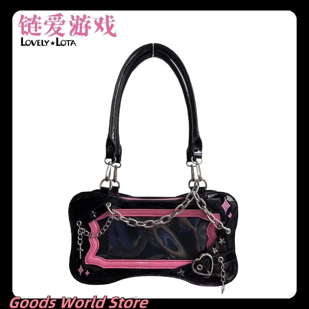 Original Queen Fashion girls Shoulder bag handbag Crossbody Bag Cosplay Anime Lolita JK Love and Deepspace Genshin Cosplay Bag ﻿