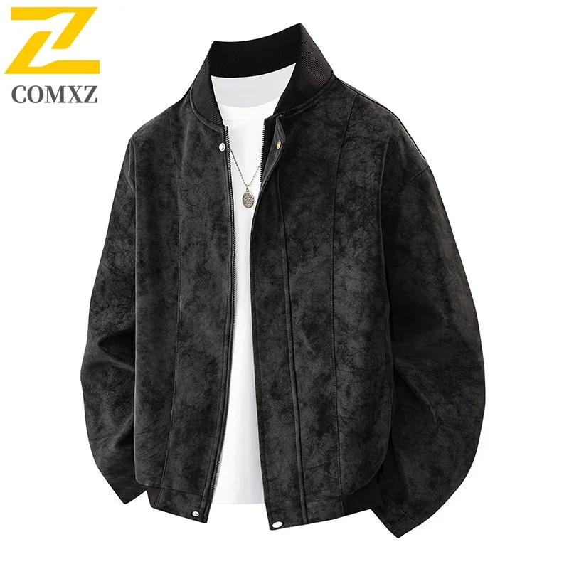 

COMXZ 2025 Мужская модная куртка премиум-качества в американском стиле, зимнее модное легкое удобное водонепроницаемое пальто для отдыха
