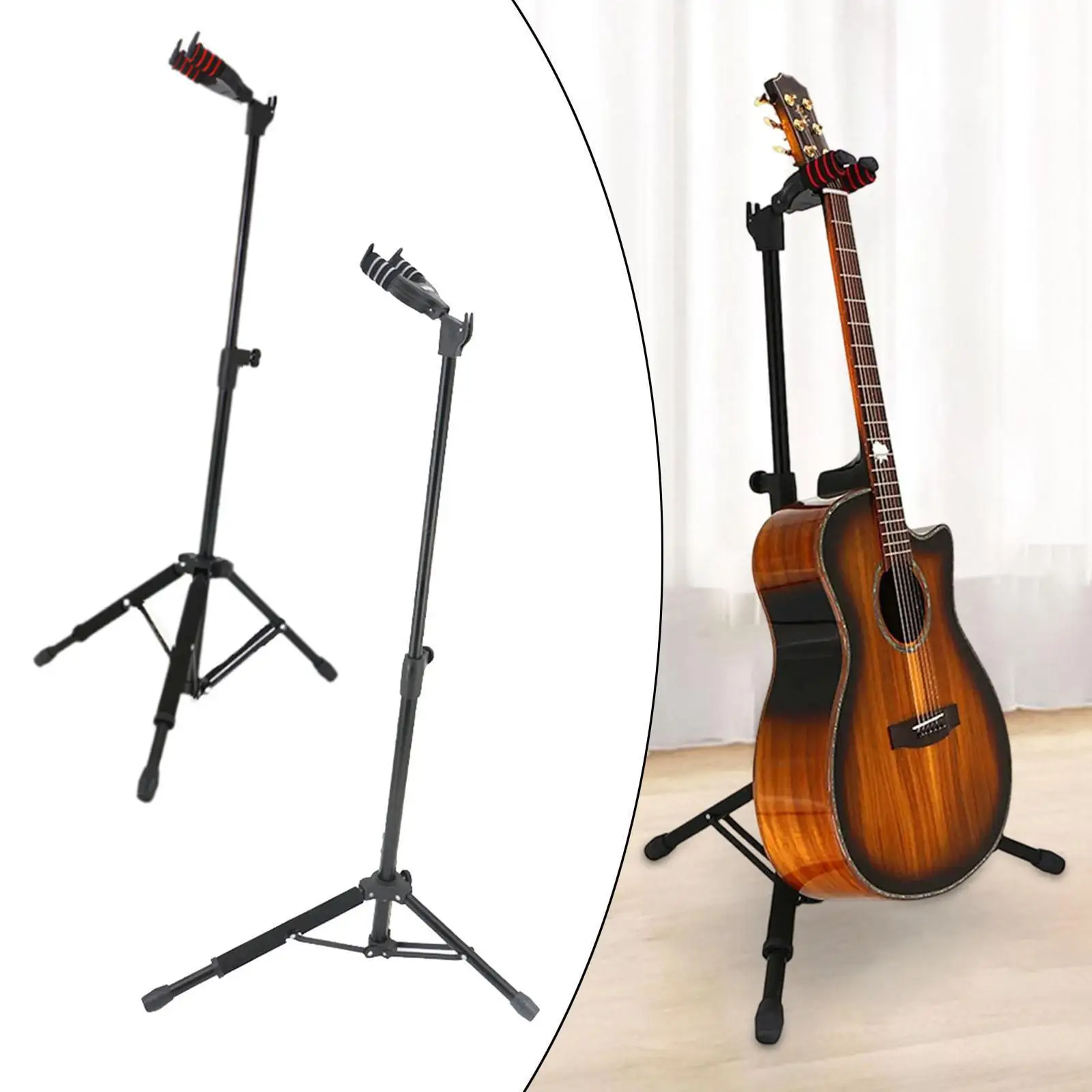 

Guitar Stand Holder Portable Vertical Guitar Support for Banjo Guitars Cello