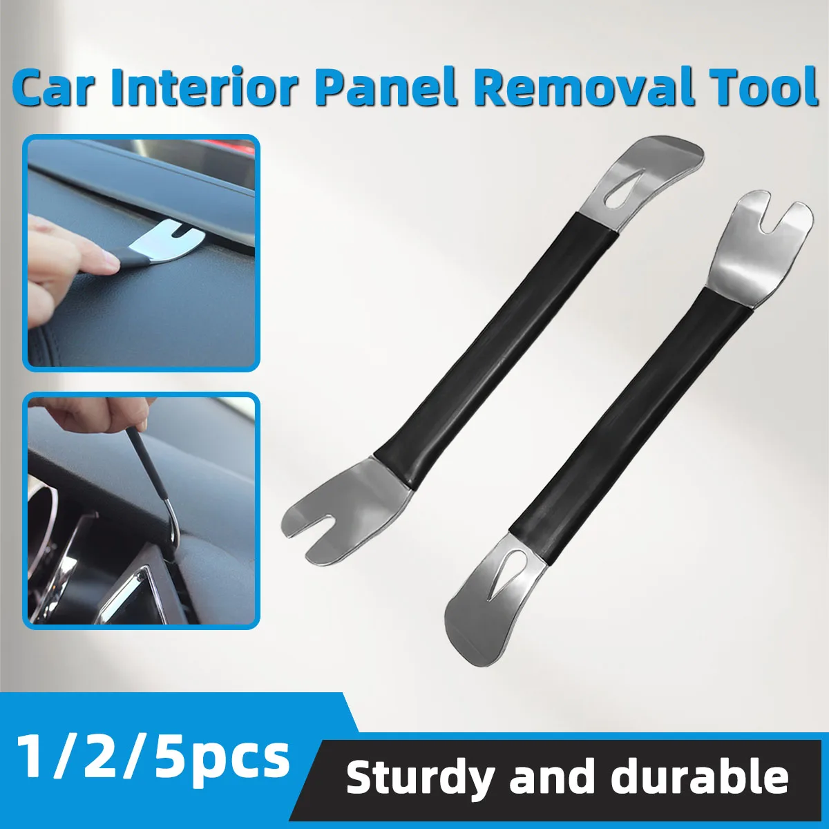 

Automotive Stainless Steel Pry Bar Multifunctional Pry Bar Nail Lifting And Nail Removal Tool Disassembly And Maintenance Tool