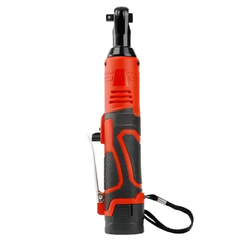 ABDJ-Car Repair Tool 18V Cordless Electric Screwdriver Wrench 3/8 Inch Right Angle Ratchet Impact Drill Removal Nut