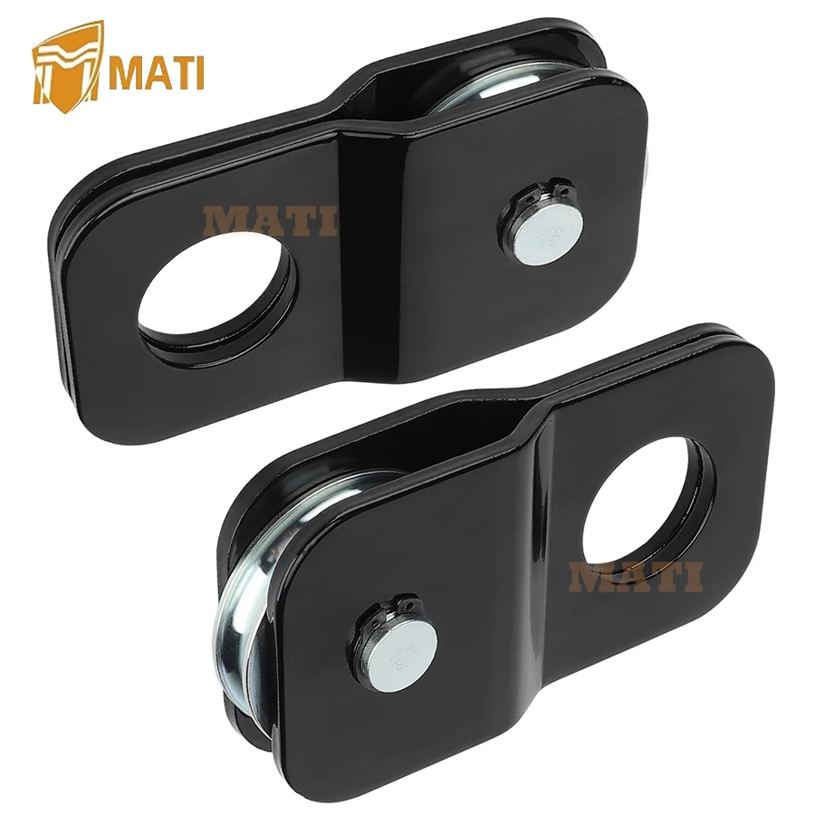 MATI 2-piece Snatch Block 4-ton winch pulley traction recovery 8000 pound off-road all terrain vehicle UTV Warranty 1 year