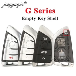 jingyuqin Car Remote Key Shell for BMW 3 5 6 8 X3 X4 X5 X7 G Series G21 G20 G31 G30 Auto Keyless FOB Case Housing Replacement 4B