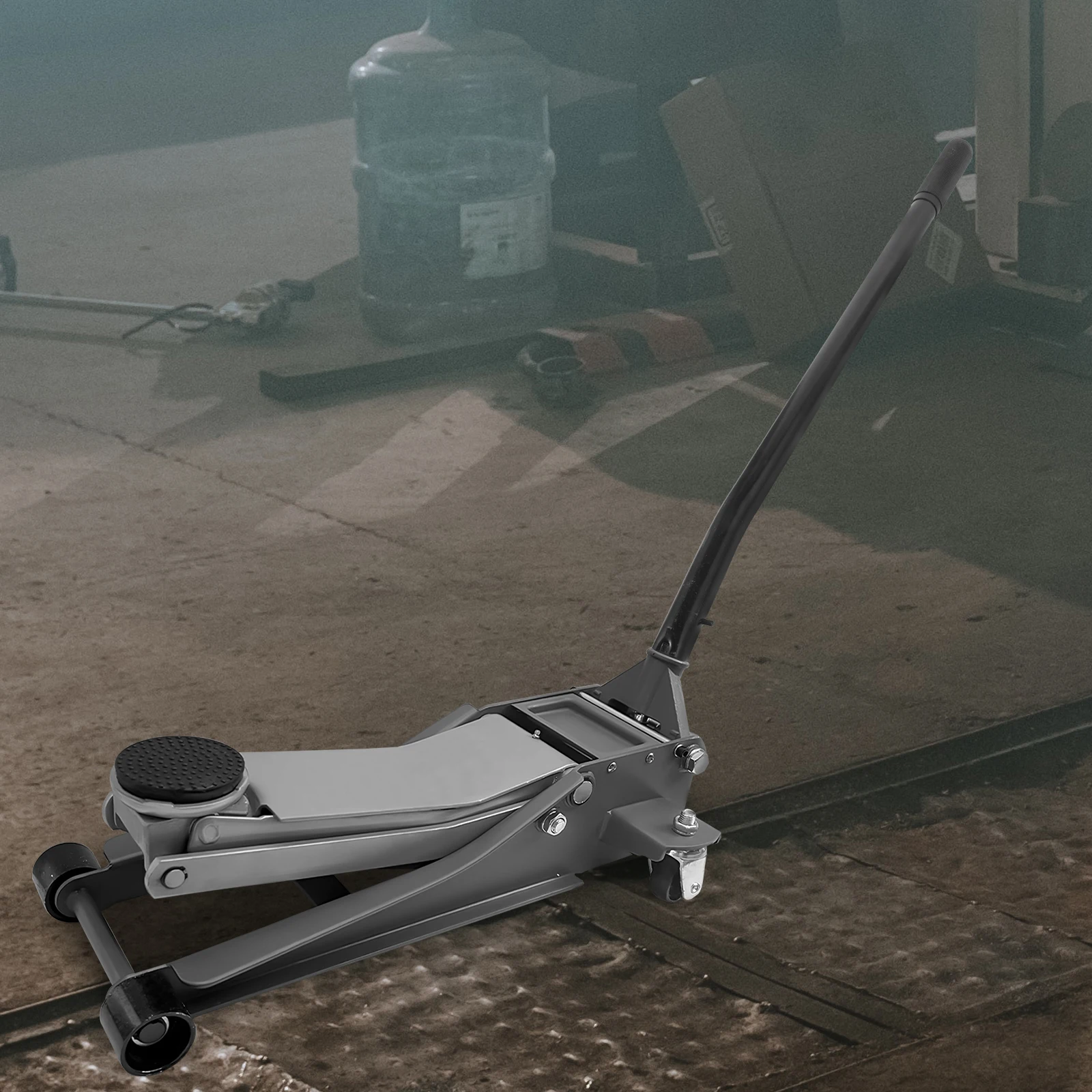 

Horizontal Jack Pole 2.5 Ton Floor Jack Handle Black Stainless Steel Lifting Bar Lever Replacement Multi Functional Automotive