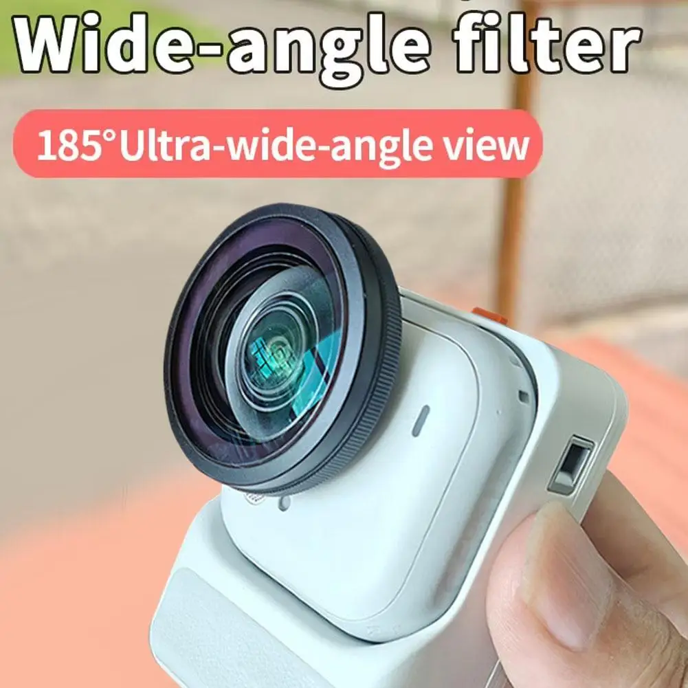 

For Insta360 Go Ultra Wide-Angle Lens Accessory HD Optical Glass Ultra Wide Lens Mod Lens Replacement Parts