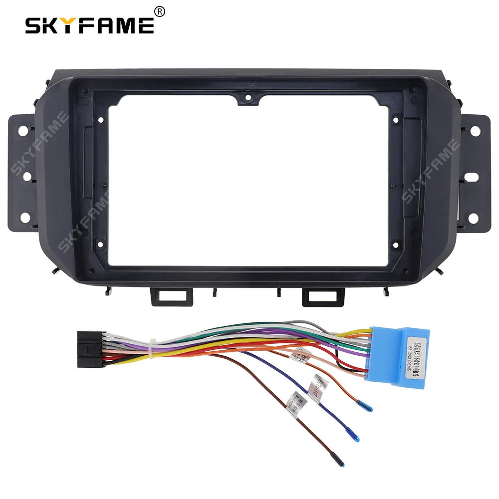 SKYFAME Car frame Kit Cable Fascia Panel For SGMW WULING Hongguang S 2018-2019 Android Big Screen Radio Audio Frame