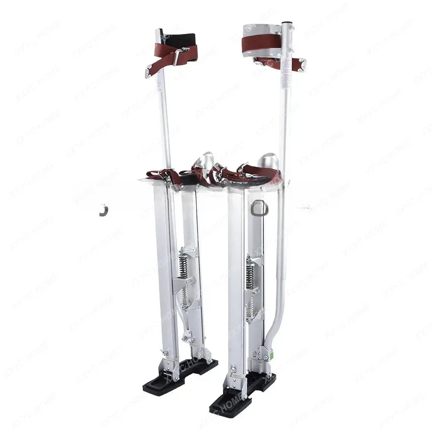 15 to 23 Inch Adjustable Drywall Stilts Aluminum Plastering Stilt Ladder Drywall Plaste Stilts Painters Walking Taping Tools