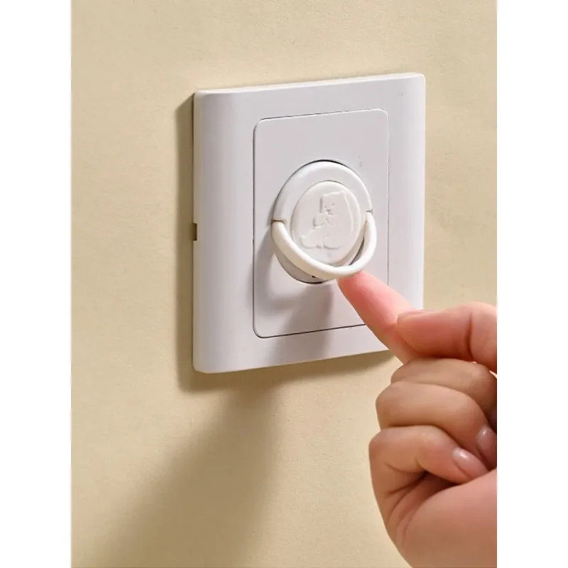 10 pezzi Coperture per prese di sicurezza per bambini Protezioni per prese elettriche Copri presa anti-shock elettrico Protezione sicura per bambini