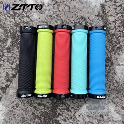 ZTTO 1 Pair MTB Road Cycling Lockable Handle Grip Anti slip Grips for Folding Bike Handlebar bicycle parts AG-16 Alloy + Rubber