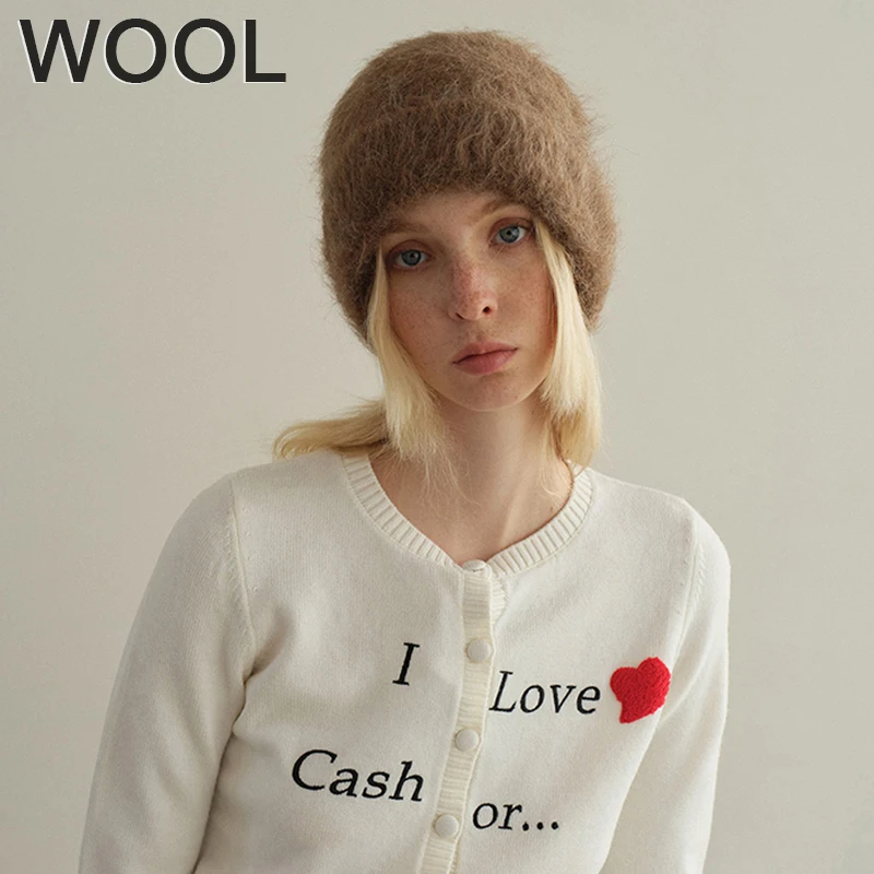 محبوك قبعة للنساء الرجال قبعات الألبكة الصوف موضة بسيطة الدافئة Skullies Beanies الصلبة الخريف قبعة شتوية قبعة العصرية نمط #1